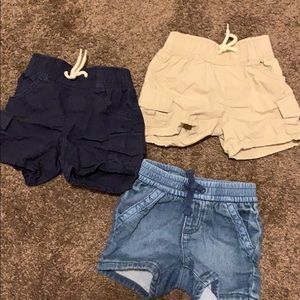 Bundle! Baby GAP shorts. 3-6 months